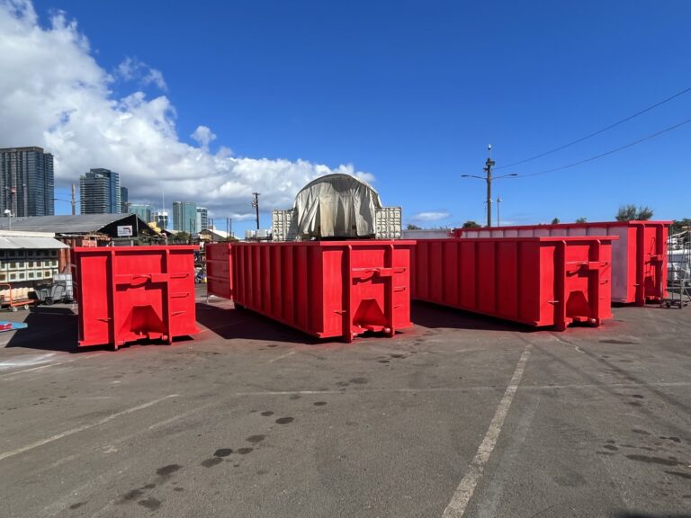 30 Cubic Yard Hooklift Dumpster Hawaii