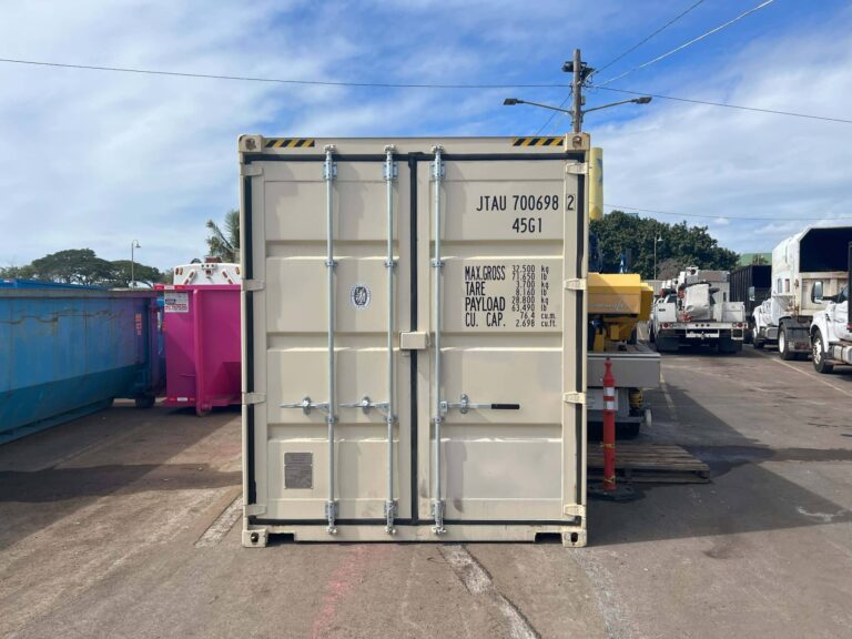 One Trip Container For Sale Hawaii