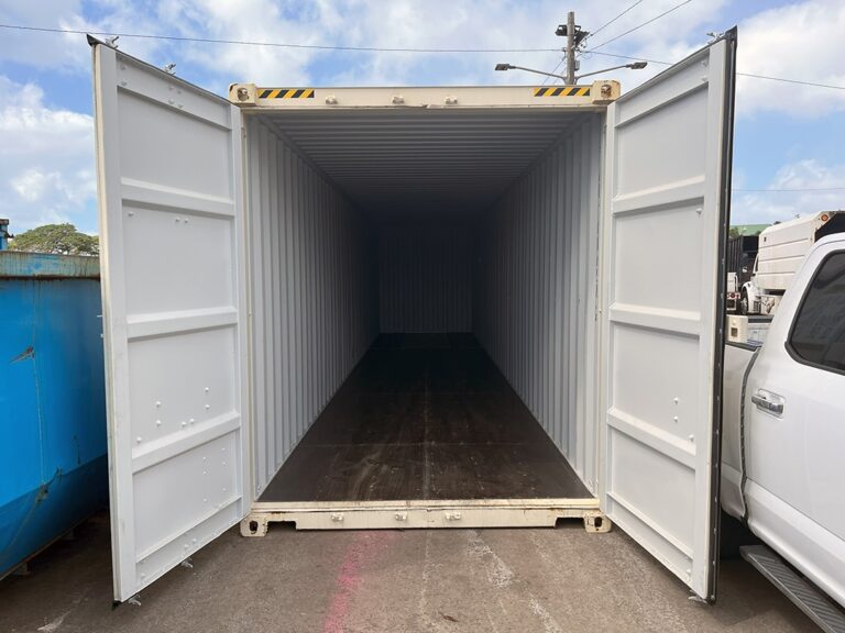 40' Container Interior - Hawaii HIWASTE