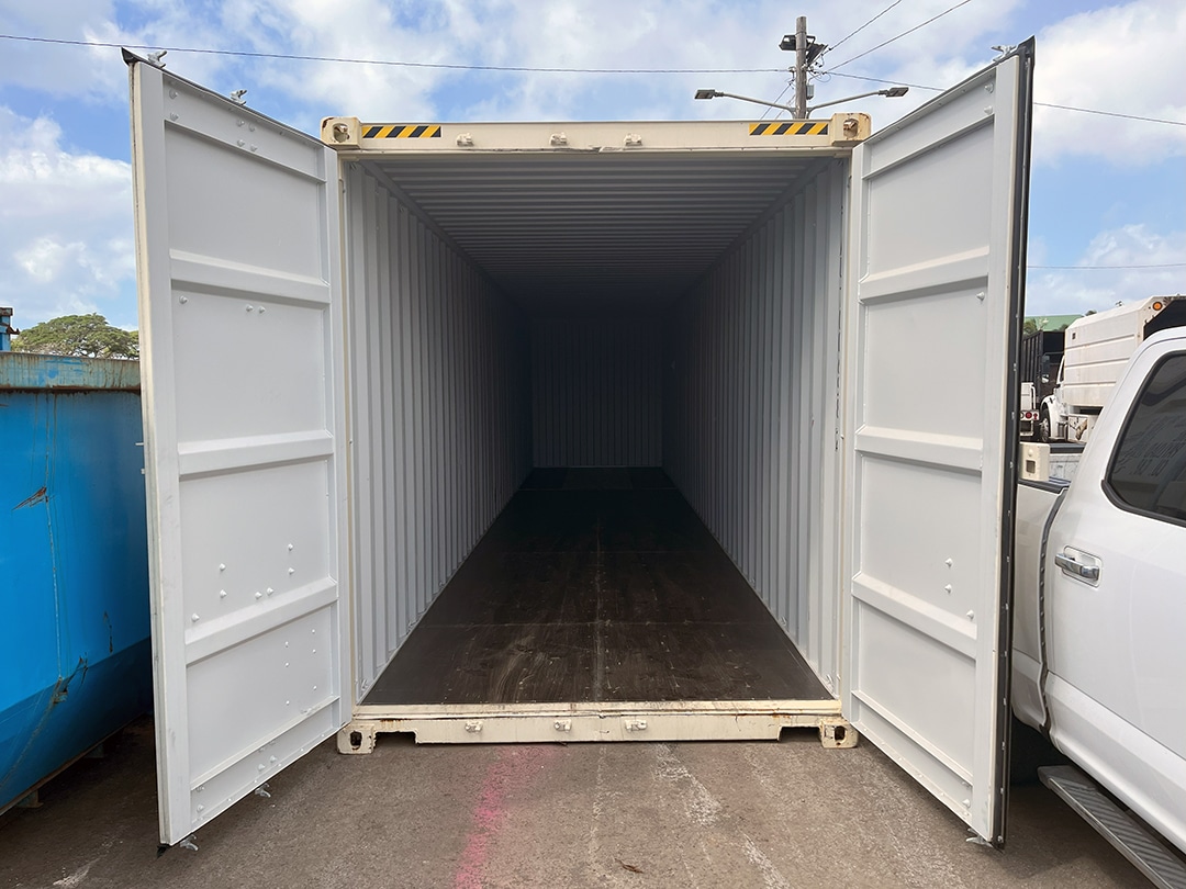 40' Container Interior - Hawaii HIWASTE