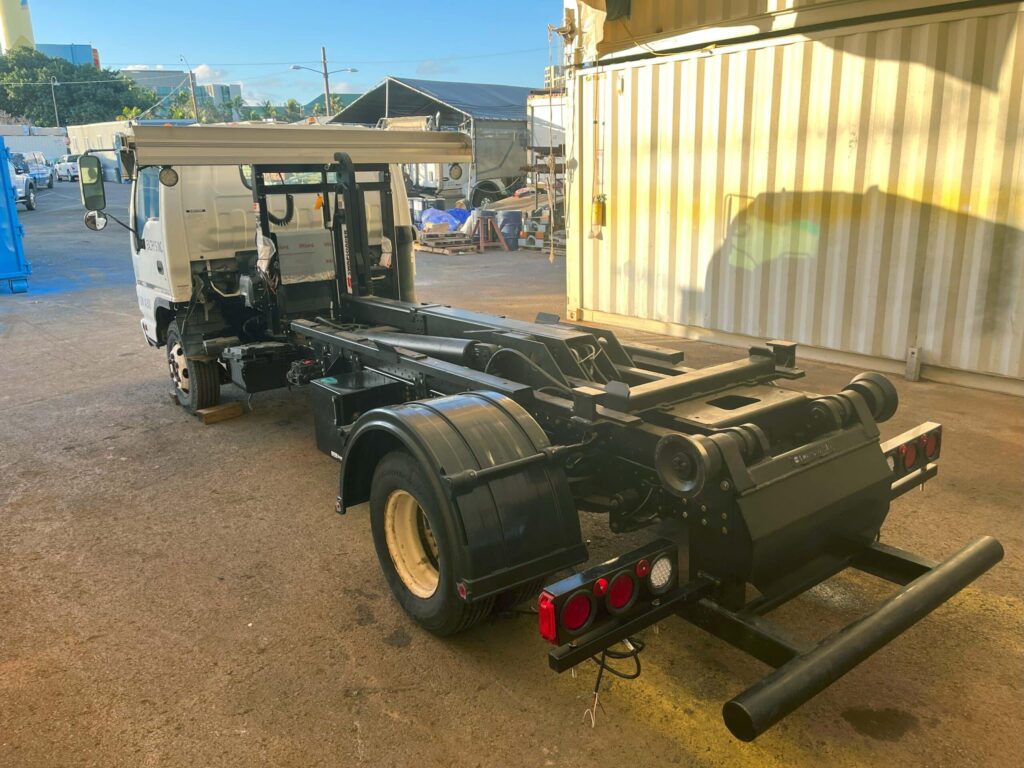 Hooklift truck in Hawaii - Hooklift Truck Conversion