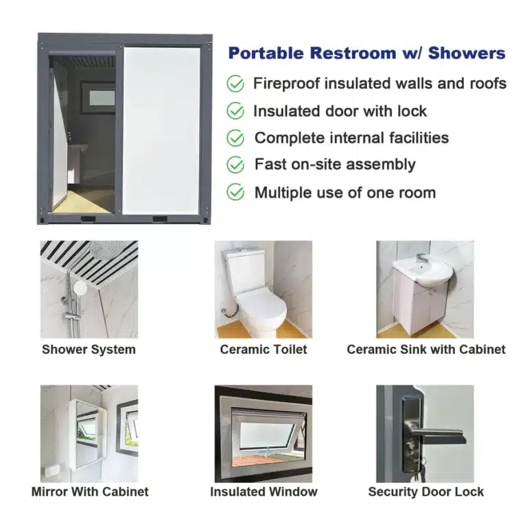 Portable Restroom Toilet and Shower Combo - For Sale In Hawaii