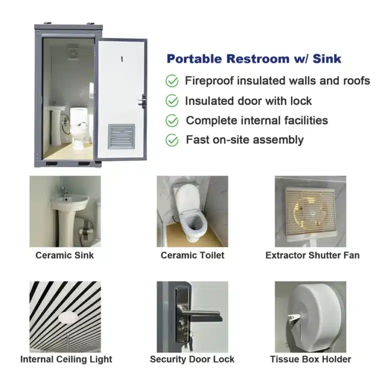 Portable Restroom/Bathroom For Sale In Hawaii - 1 Stall