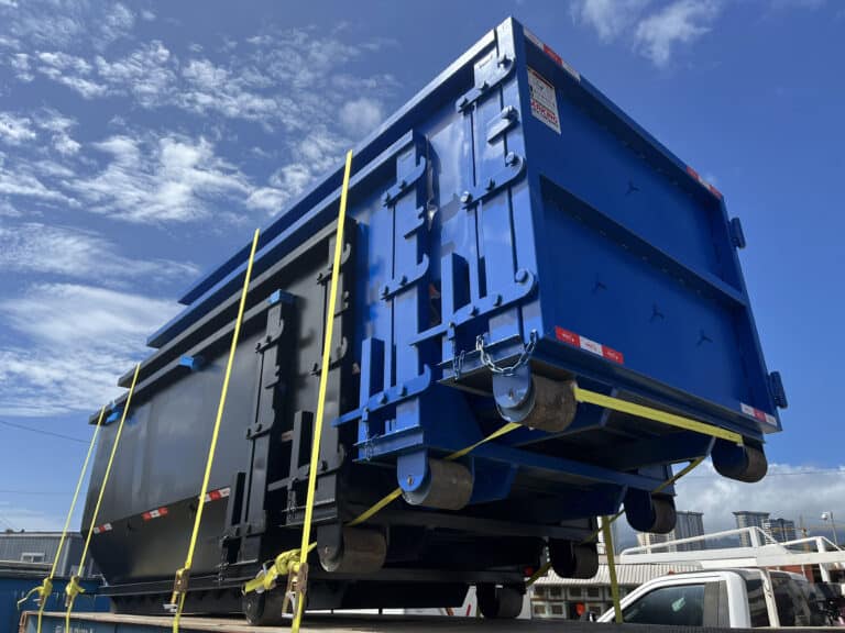 15CY Hooklift Dumpster For Sale On Oahu,Hawaii