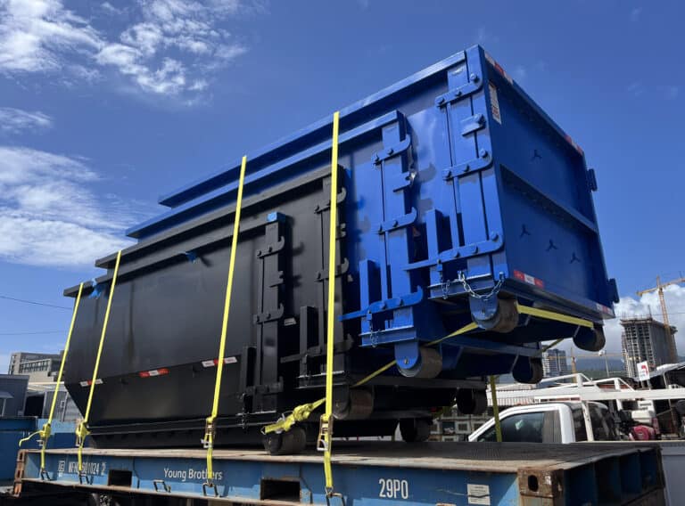 15CY Hooklift Dumpster For Sale On Oahu,Hawaii