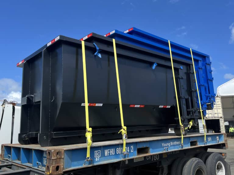 15CY Hooklift Dumpster For Sale On Oahu,Hawaii