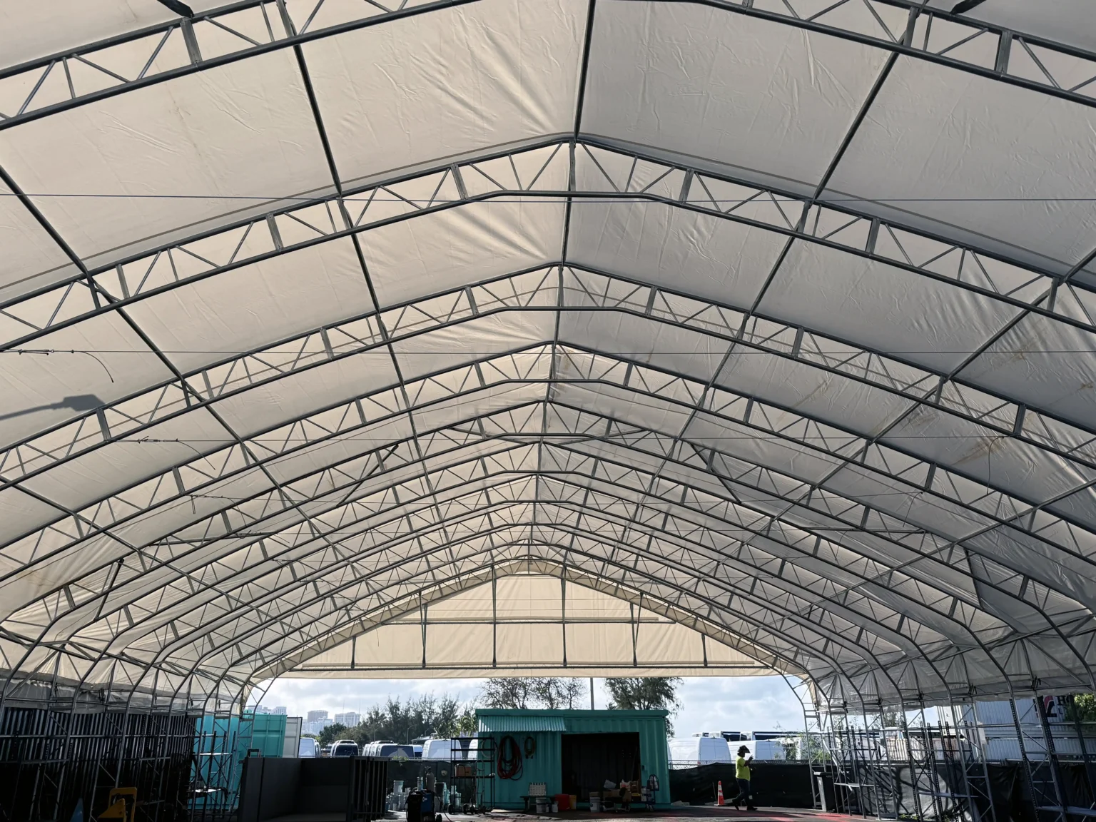 20x40 Container Tent In Hawaii