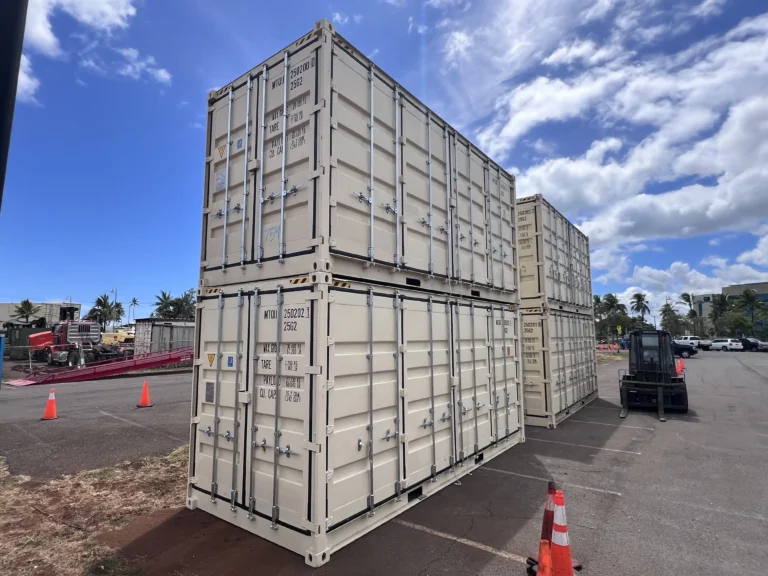 20'HC Container with Side Opening Doors In Hawaii