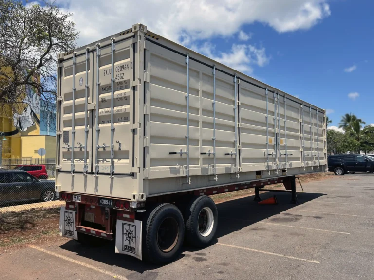 40'HC Container with Side Opening Doors In Hawaii