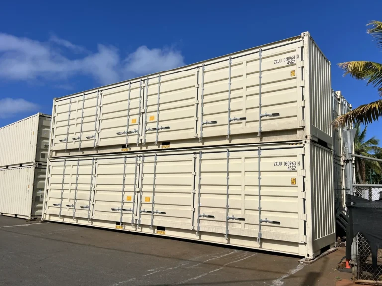 40'HC Container with Side Opening Doors In Hawaii
